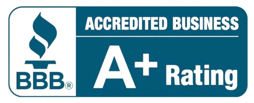 A+ BBB Accredited Business badge