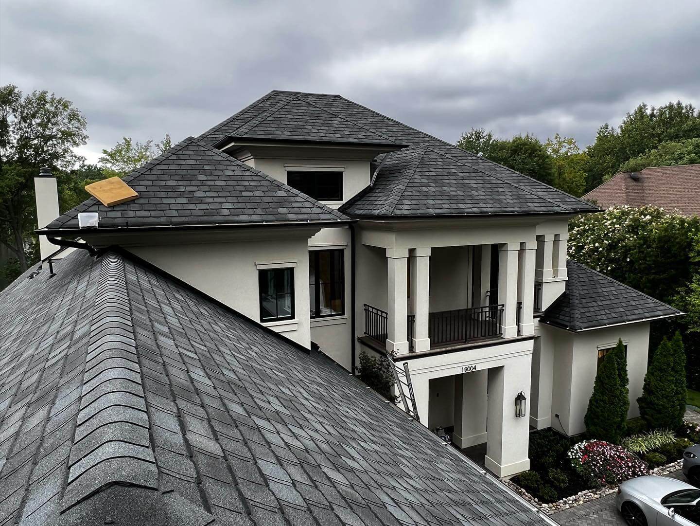 New roof on home in Mayhew, NC